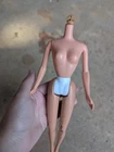 Vintage 1990s Barbie Doll Teresa Nude Body Brown Neckpeg