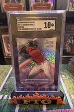2023 Bowman Sterling - Oscar Gonzalez #BSR-11 Mini-Diamond Refractor /150 (RC)