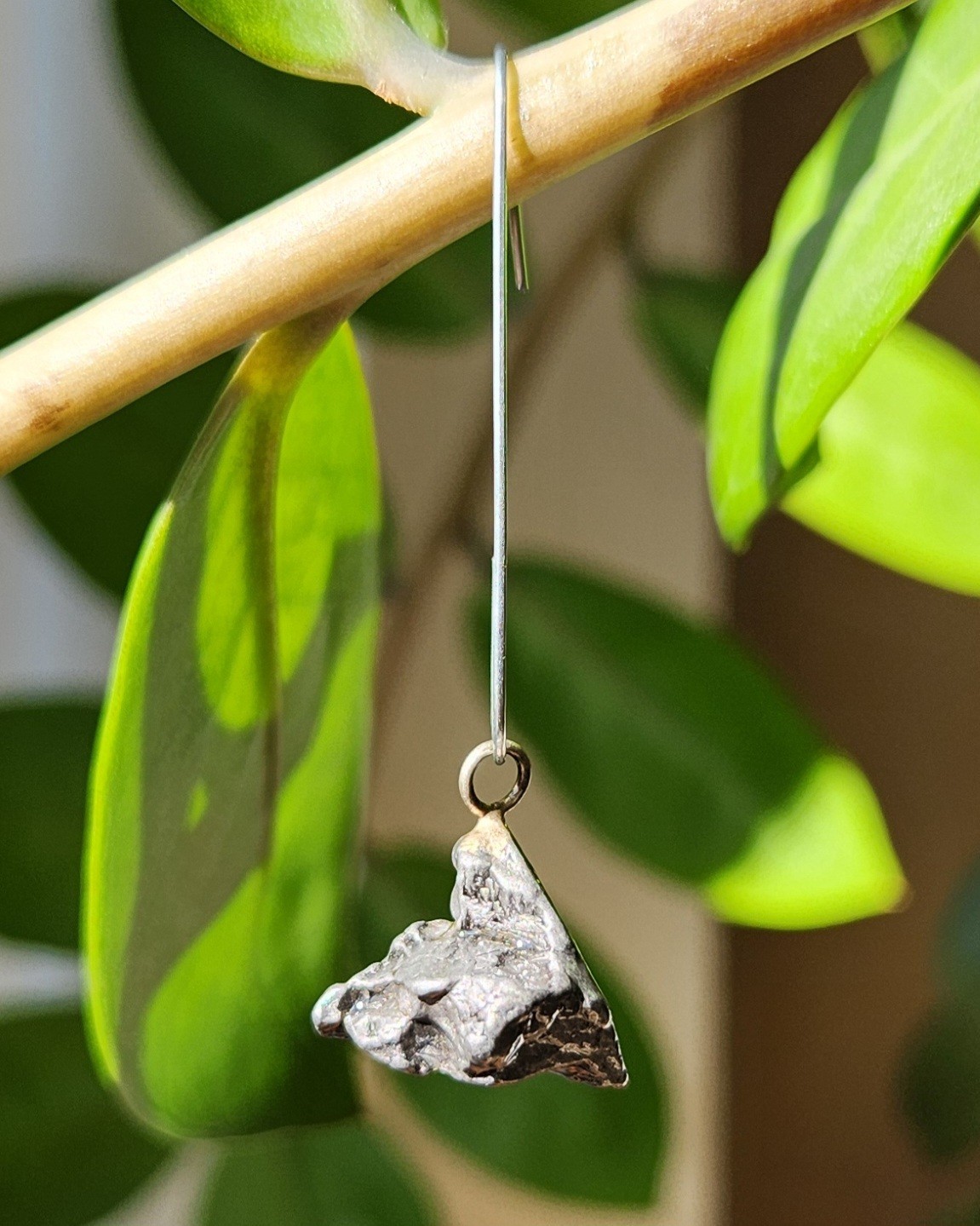 5.00 grams~CAMPO DEL CIELO Iron METEORITE~CHRISTMAS TREE ORNAMENT/Pendant