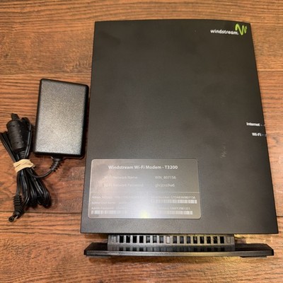 WINDSTREAM Wi-Fi modem T3200 Bonded VDSL2 Wireless AC Gateway Router