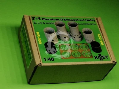 Zestaw dodatków F-4 Phantom Exhaust nozles (late) (Academy kit) KIRREY KR009 1/ - Photo 1/2
