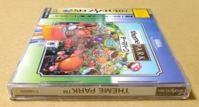 Theme Park Sega Saturn SS NTSC-J Japan Import Retro Rare Classic Edition Soft