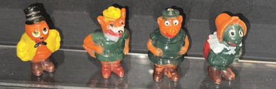 Altfigur - Komplettsatz Robin Hood 1. Serie alle 4 verschiedenen