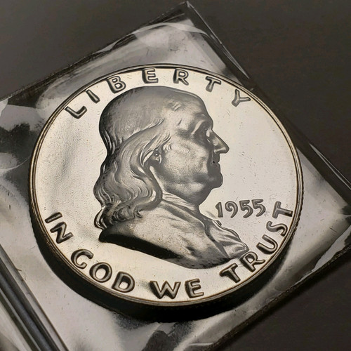 1955 United States Proof Set - Premium Quality Original Set - Nice - SKU-X5532 - Picture 11 of 21