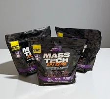 3X Muscletech High Protein Mass Gainer Triple Chocolate Brownie, 6LB-Mass Tech
