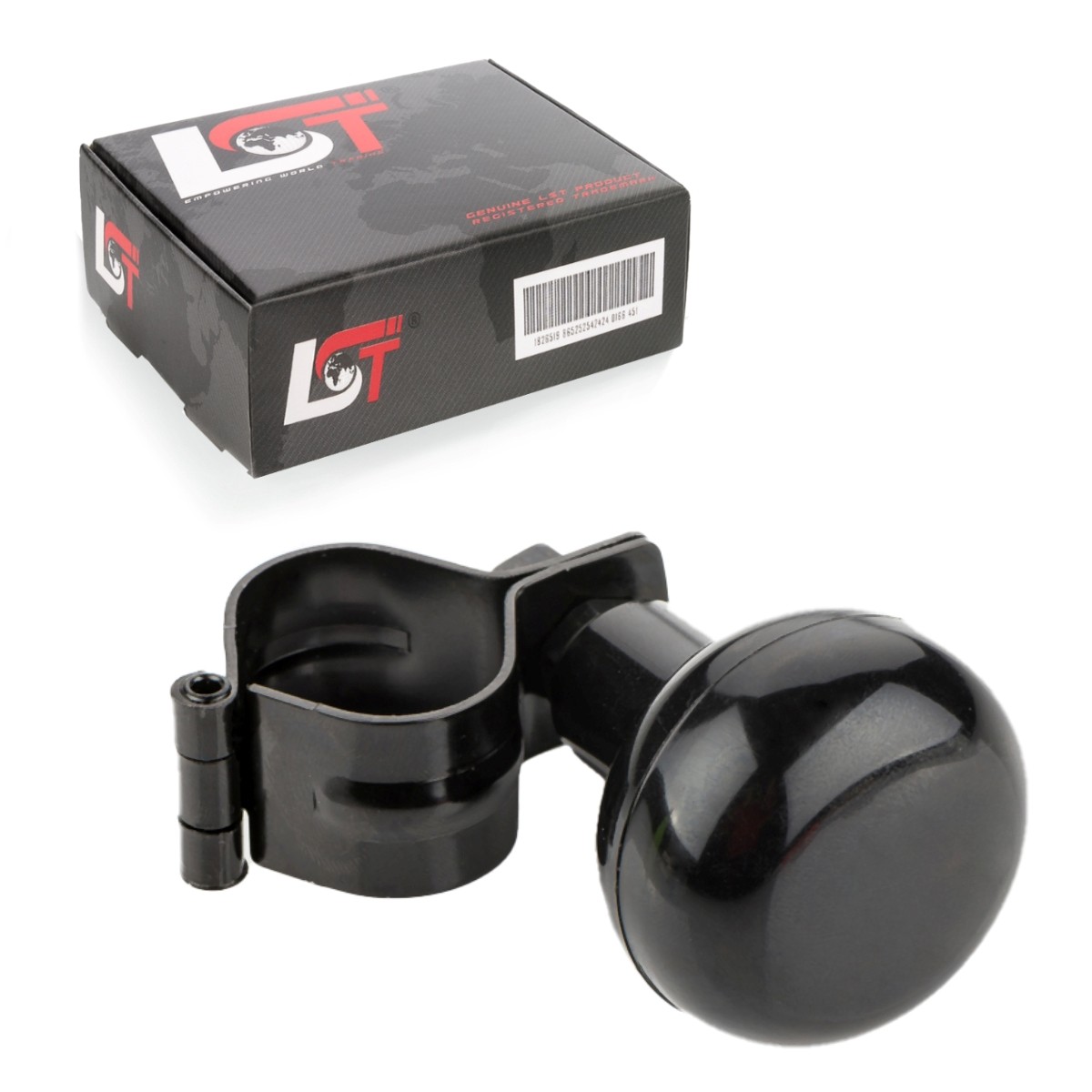 Car Steering Aid Steering Wheel Knob Steering Wheel 360° Black for VOLVO