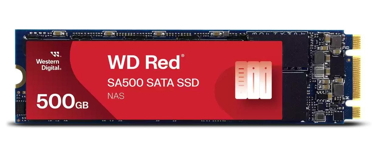 Western Digital WDS500G1R0B Red SSD SA500 NAS 500GB M.2