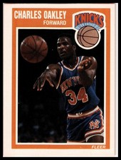 1989-90 Fleer #103 Charles Oakley