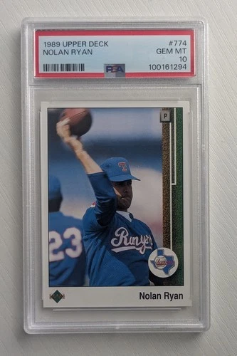 1989 Upper Deck Nolan Ryan Football #774 PSA 10