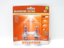 Sylvania H7 Silverstar Ultra Headlight 55w Low Beam Replacement 2 Bulbs Sylvania H7 Silverstar Ultra Headlight 55w Low Beam Replacement 2 Bulbs