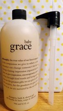 Philosophy 32oz Baby Grace Bath Shower Gel W/Pump Sealed DISCONTINUED NEW