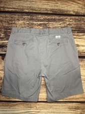 Vineyard Vines Men's Gray Stretch Breaker Chino Shorts Size 34