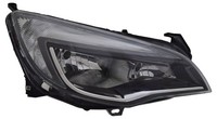Scheinwerfer Rechts FüR Opel Astra J 2012-2015 H7 Schwarz Chrom LWR Stellmotor