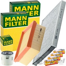 MANN FILTER INSPEKTIONSPAKET passend für FORD FIESTA 6 BMAX JK 1.25+1.4+1.6