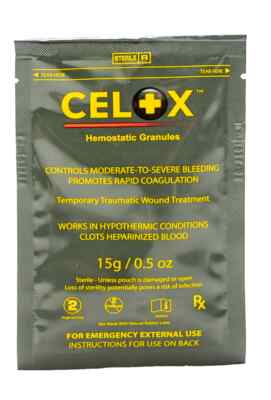 Celox Hemostatic Granules 15 Grams
