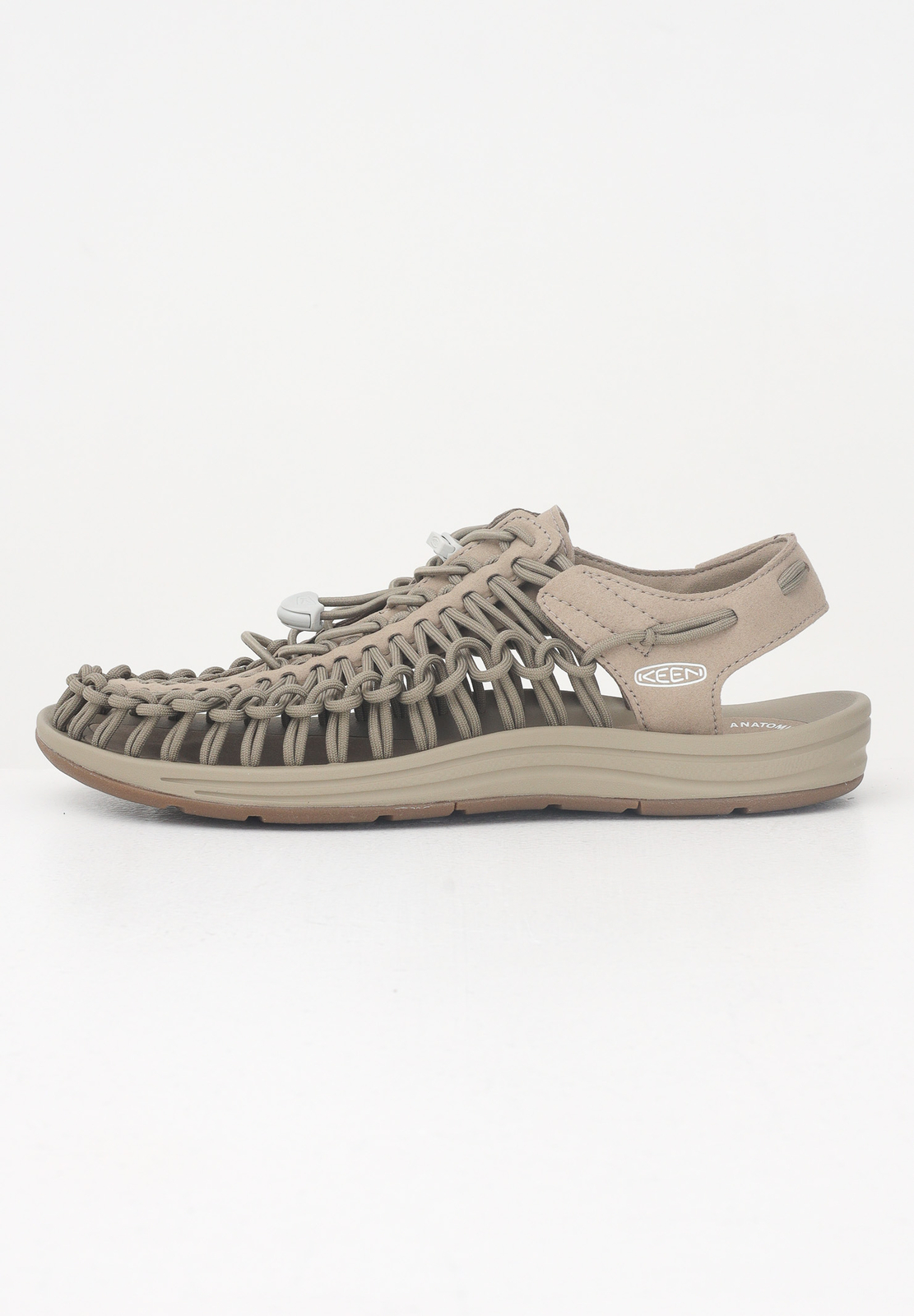KEEN Sandali Uomo Beige Sandali bassi Sandali Uneek Primavera estate 2025 Tessut