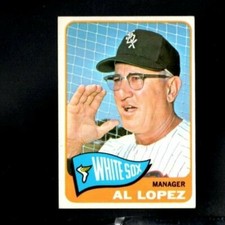 1965 Topps # 414 Al Lopez EX