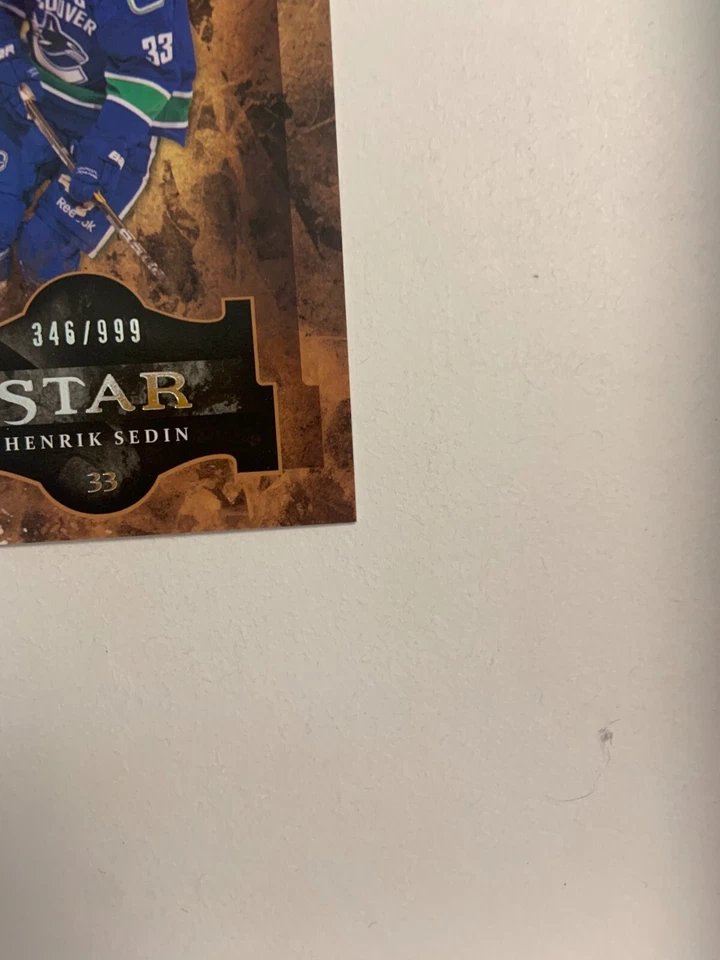 2011-12 Upper Deck Artifacts Star Henrik Sedin #124 /999 - Image 3 of 4
