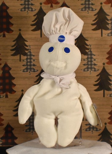 The Pillsbury Co. "Pillsbury Doughboy" 1997 7" White Doughboy Chef with Hat