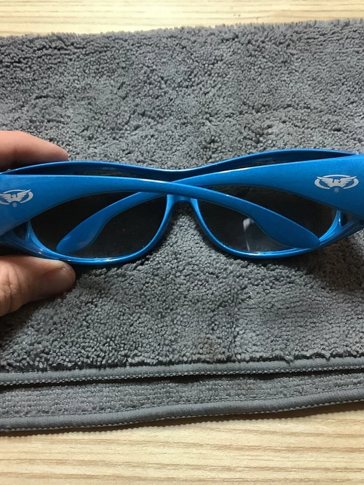 Gafas de seguridad Global Vision Fanfare 2 Over the Glasses policarbonato azul brillante Foto 2 de 4