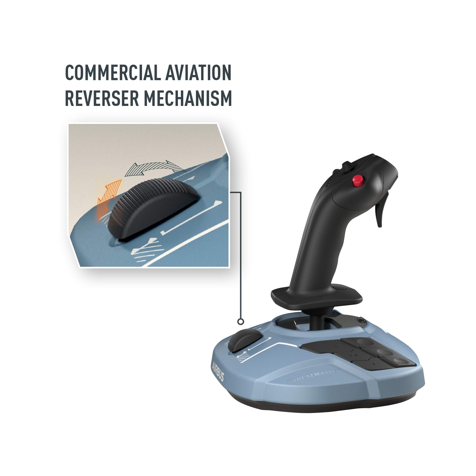 Thrustmaster TCA Sidestick Airbus Edition (PC) 663296422309 | eBay 