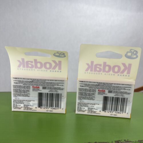 Kodak Mini DV Cassette Digital Video Set Of 2 New Tapes - Picture 3 of 6