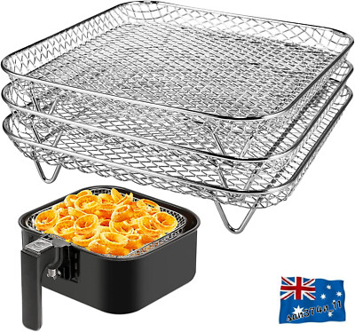 Fryer Basket Instant Pot Stainless Steel Air Fryer 8'' Three