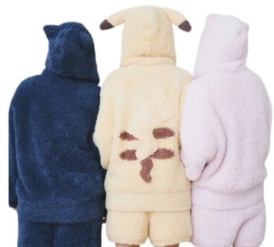 GELATO PIQUE Pokemon Sleep Piakachu Snorlax Purin hoodie & shorts