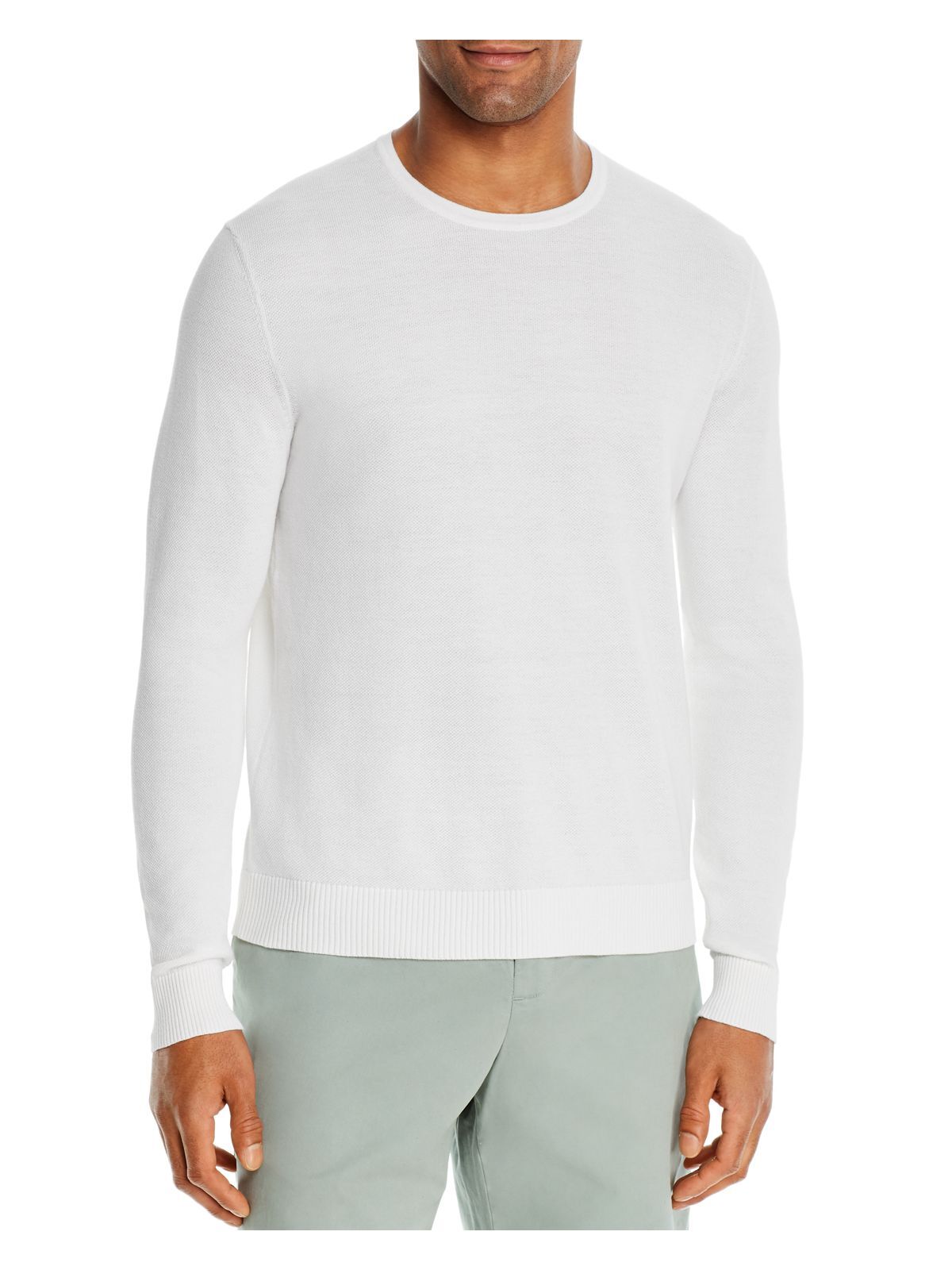 ДИЛАН ГРЕЙ, мужской пуловер классического кроя с круглым вырезом цвета слоновой кости, свитер XL