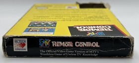 MTV: REMOTE CONTROL - NINTENDO NES - BOX ONLY *NO GAME INCLUDED*