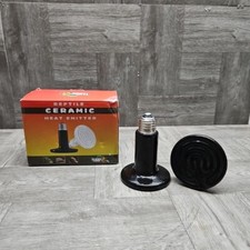 2PCS Ceramic Heater Reptile Heat Emitter 100W Snakes Turtles Terrariums