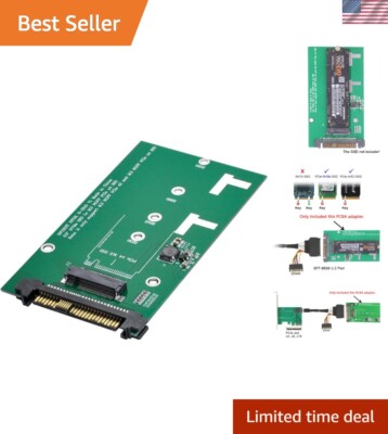 High-Speed U.2 to M.2 M-Key Adapter for Intel SSD 750 Series Replacement
