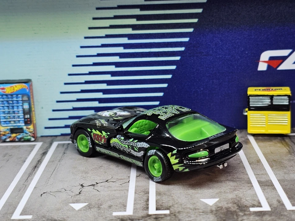 Racing Champions KISS 🔥 Cat Man Dodge Viper Edición 1:64 1998 Diecast Car Nuevo  Foto 4 de 4