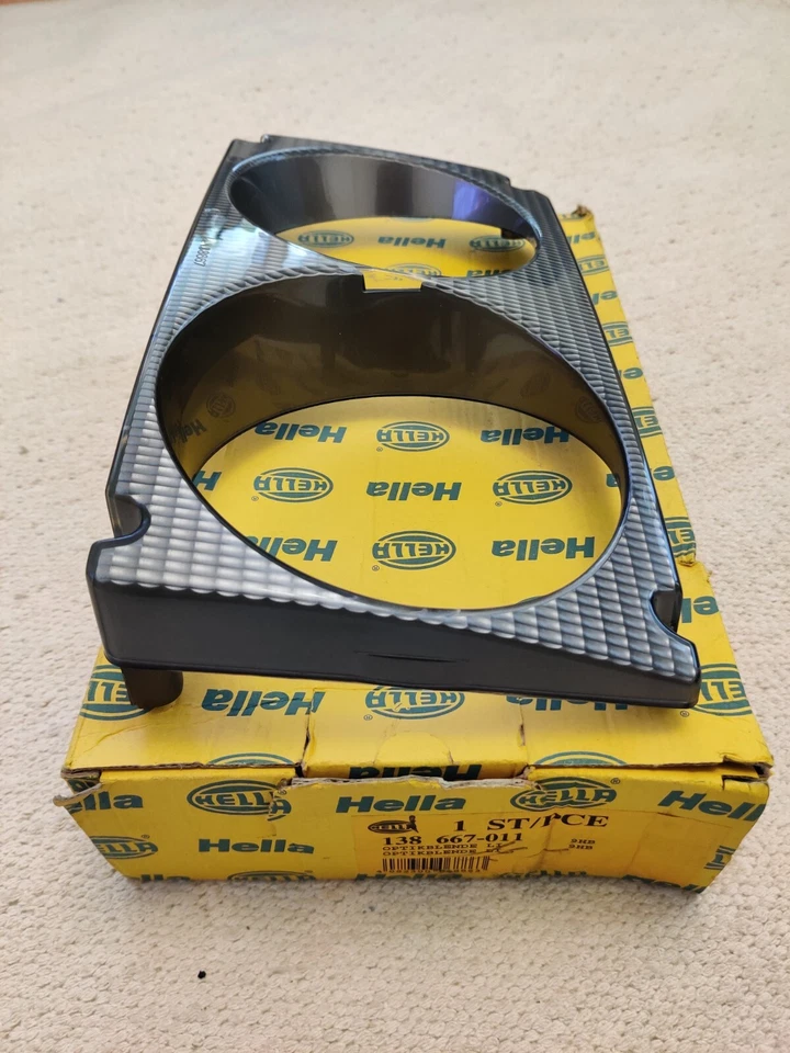 Neu VW Passat B3 35i Hella Optik Blende Doppelscheinwerfer Twin Rechts Links DE - Bild 2 von 4