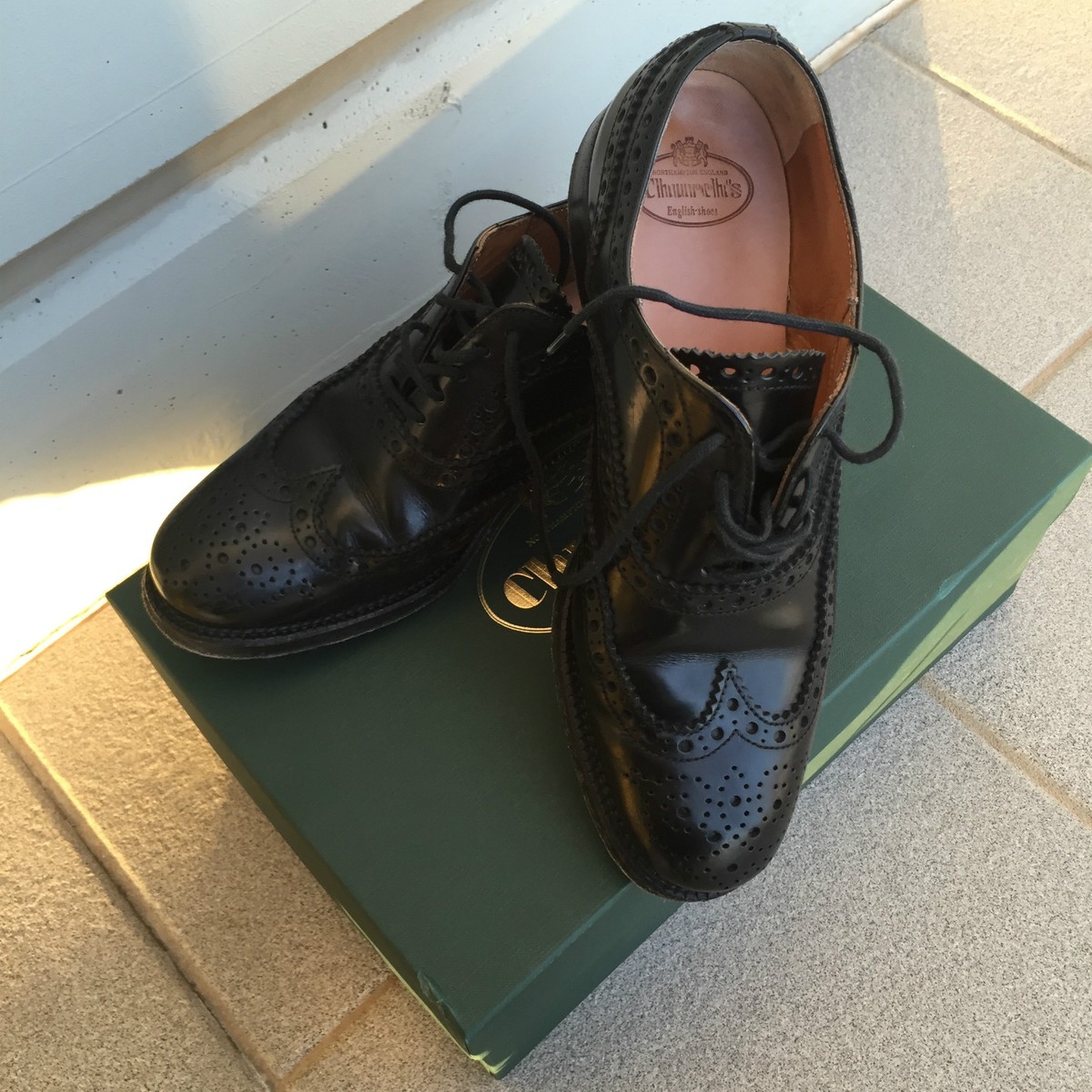 Church's Burwood Polishbinder brogues Black 35.5 | eBay