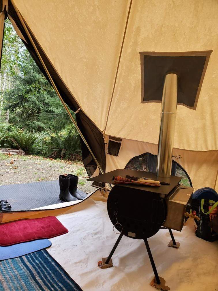 WHITEDUCK Regatta Cotton Canvas Bell Tent 13' Waterproof Family Glamping  Camping 810055831234 | eBay