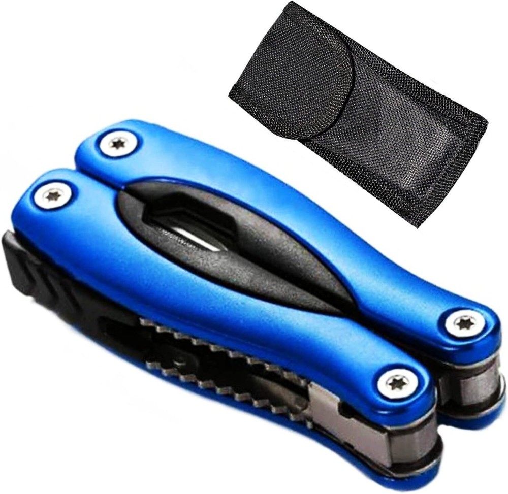 Multi Tool, Multitool, Dad Birthday Gift, Fathers Gifts, Christmas 6IN, Blue