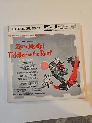 7-1/2ips Fiddler On The Roof  Zero Mostel  Original Broadway Cast    Reel Tape