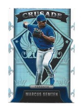 Holo Prizm 2022 Panini Chronicles Crusade #24 Marcus Semien Toronto Blue Jays