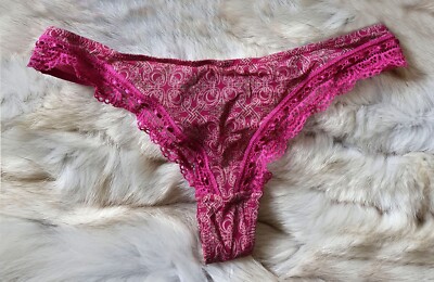 NEW Italian Tezenis Raspberry Thong Size S IT / EUR S