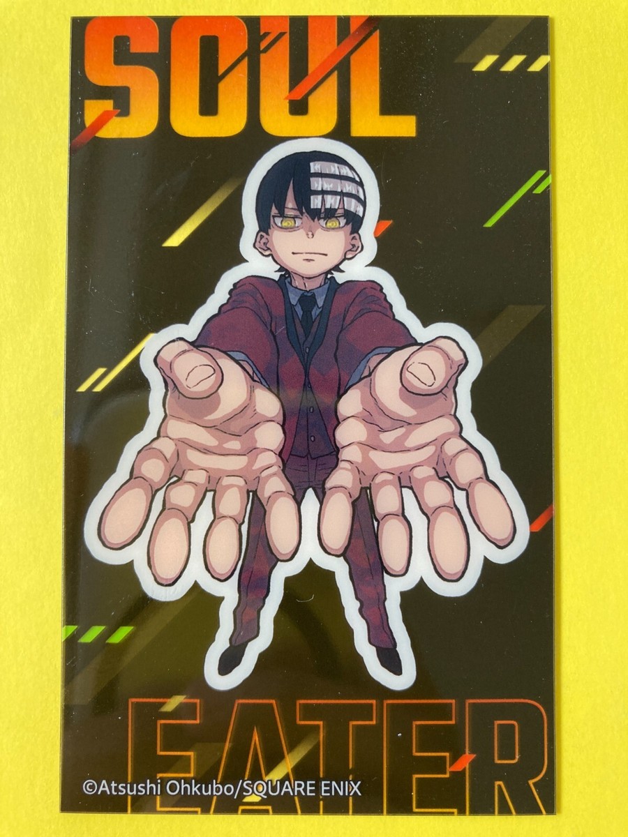 Death・The・Kid Soul Eater Clear Card Atsushi Ohkubo SQUARE ENIX