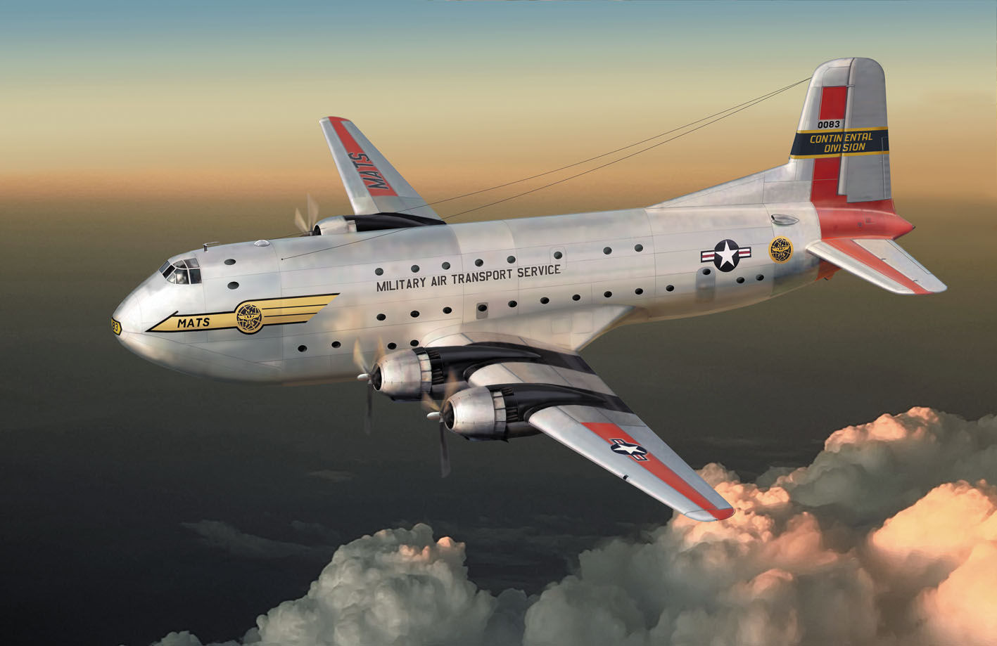 1/144 RODEN 306 Douglas C-124A