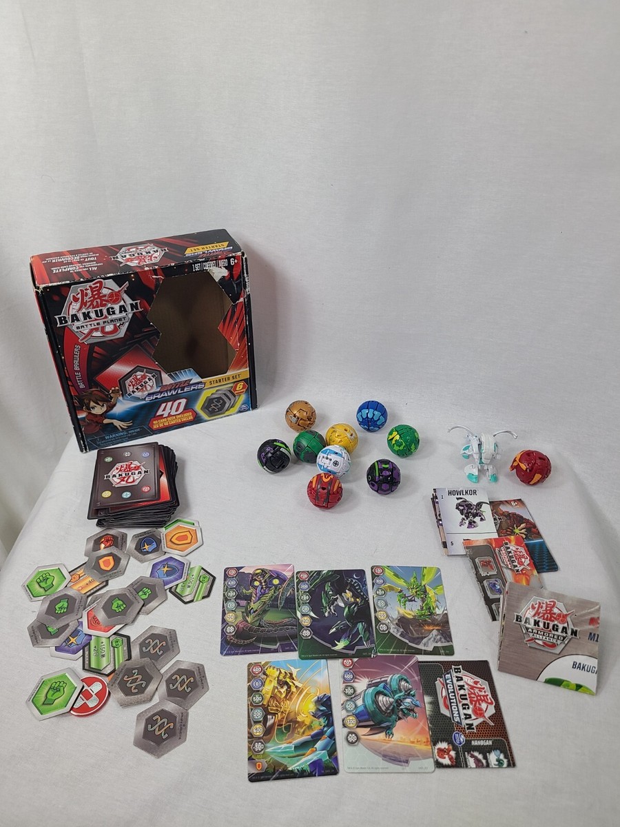 Bakugan Battle Brawlers Starter Set And Extras- Not Complete