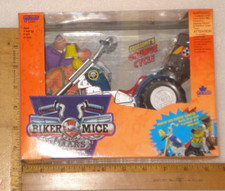 GALOOB Canada Biker Mice From Mars Greasepit’s Grunge Cycle 1993 NIB MIB-French