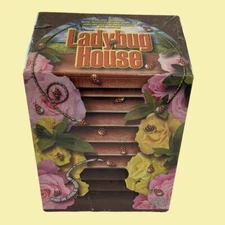 Vintage Ladybug House Control Garden Pests Aphids Whitefly