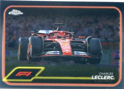 TOPPS CHARLES LECLERC シャルル・ルクレール 世界75枚限定 2024 Topps Chrome Formula 1 CHARLES LECLERC #75 F1 CARS BASE | eBay