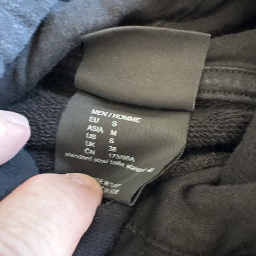 Jack Wolfskin Dog Paw Hoodie Black Pullover Long Sleeve Size S With Shorts S - Picture 4 of 4