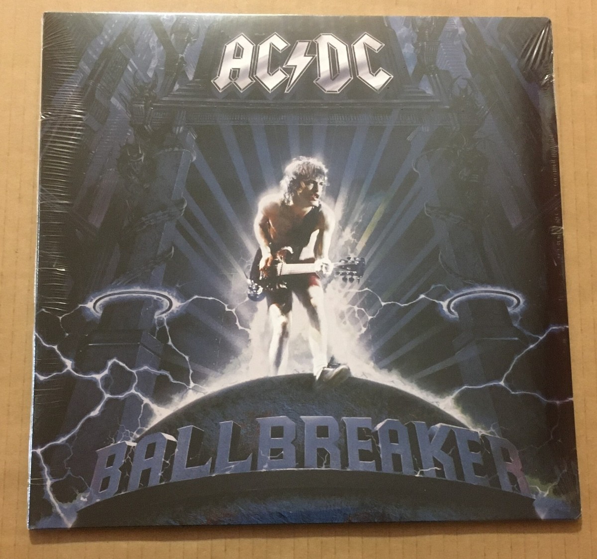 AC/DC Ac dc Ballbreaker 2014 PROMO STICKER PRESS REMASTER VINYL LP