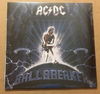 AC/DC Ac dc Ballbreaker 2014 PROMO STICKER PRESS REMASTER VINYL LP