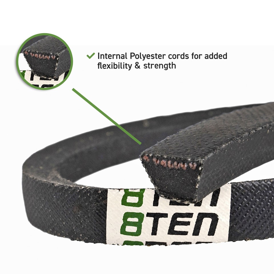 1/2" X 144.5" V-Belt For John Deere Z355E, Z355R, ZTrak Mower (2017+) - GX26422